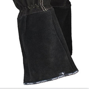 Flexibility Long Sleeve Leather Heat Laser Safety Welding <b>Gloves</b> Work <b>Gloves</b> Cold Weather for sale - Product Image 4