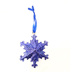 Adorno Metálico Colgante con Corazón de Purpurina Plateada para Decoración de Árbol de Navidad, Decoración Festiva para el Hogar y Colgante de Regalo - Product Image 5