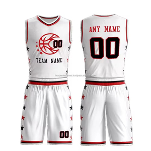 Vente en gros d'uniformes de basket-ball pour jeunes Vêtements de sport personnalisés pour adultes Plus Size Respirant et Logo imprimé Toutes les tailles - Product Image 4