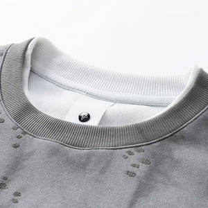 Sweat-shirt à coupe régulière surdimensionné, 100% coton, écologique, confortable, style ample, tissu doux, parfait pour les tenues décontractées d'hiver - Product Image 4