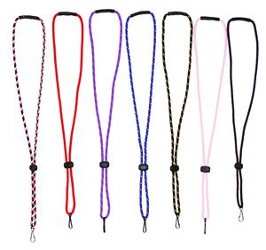 Nouvelle arrivée Fabricant de cordons de sifflet d'uniforme entièrement personnalisé au Pakistan Finition enduite pour sacs et vêtements - Product Image 1