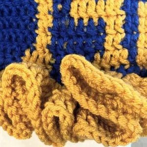 Chapeau Bob Tissé à la Main à Volants Tendance, Chapeau de Soleil Décontracté Élégant, Design Texturé Fait Main, Léger, pour Extérieur et Plage, OEM - Product Image 5