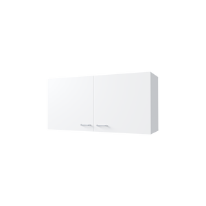 Oklahoma Two-Door Wall Cabinet in Melamine for <b>Kitchen</b> <b>Storage</b> - Product Image 4