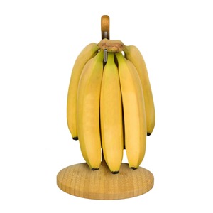 Nuevo Soporte para Plátanos de Madera, Colgante, Forma Ovalada, Diseño Simple, Cesta de Almacenamiento para Cocina, Organizador de Frutas - Product Image 4