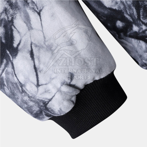 Sudadera ZHOST de Forro Polar Sólido, Ecológica, Cómoda, Cuello Redondo, Manga Larga, Estilo Holgado, Tejida, Informal, Unisex, para Invierno - Product Image 4