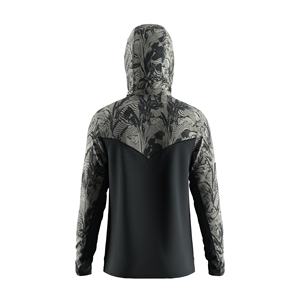 Men's Fishing Sun Shirt With Face Cover Quick Dry UPF Protection Custom Logo Offshore Sea Fishing <b>Hoodie</b> OEM Wholesale - Product Image 2