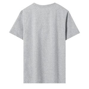 เสื้อยืดคอกลมถักทรงหลวมสไตล์ลำลอง น้ำหนัก 180 กรัม ผ้าฝ้าย 100% ระบายอากาศได้ดี แห้งเร็ว รับออกแบบโลโก้ แขนสั้น สไตล์วิทยาลัย - Product Image 2