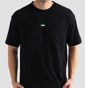 T-shirt décontracté en coton uni pour homme, coupe classique, col rond, respirant, idéal pour l'été et le style moderne, personnalisable OEM. - Product Image 2