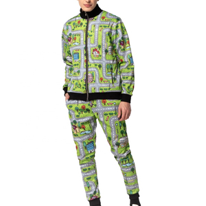 Conjuntos Deportivos con Estampado Gráfico Urbano de Moda Urbana para Hombre, Venta al Por Mayor, Diseños Personalizados, Conjuntos Deportivos para Gimnasio - Product Image 6
