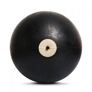Ballon de football en caoutchouc butyle noir SIWIJAS BB07, chambre à air à haute rétention d'air, noyau durable pour les entraînements et les matchs - Product Image 1