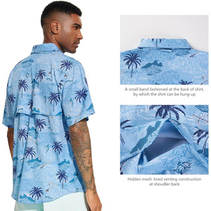 Camisas Casuales de Manga Corta con Doble Botonadura para Hombre, Personalizadas, de Poliéster/Algodón, Fabricante de Uniformes Profesionales, Exportación OEM de Pakistán - Product Image 4