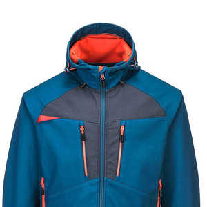Chaqueta de Lona para Hombre, Estilo Softshell, para Exteriores, Cuello Alto, Resistente al Agua, Transpirable, Cortavientos, Ropa de Trabajo, Bajo MOQ, Precio de Fábrica al por Mayor - Product Image 6