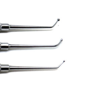 Stainless Steel Ball Burnisher Double Ended Amalgam Composite Filling Instrument Set with Ergonomic Grip by <b>Blush</b> surgical - Product Image 2