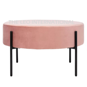 Modern Style American Tassel Retro <b>Pouf</b> Light Luxury Fabric Sofa Stool Creative Seat for Living Room Apartment Hotel Villa - Product Image 5