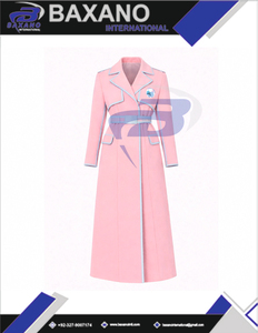 Manteau en laine de haute qualité pour femmes, style trench-coat ceinturé, long, pour membres de la sororité Jack And Jill Of America. - Product Image 4