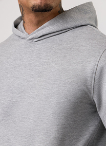 Sweat à capuche oversize de haute qualité à épaules tombantes, personnalisable avec logo, en coton pur, pour hommes - Product Image 3