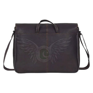 Secure Storage Genuine Leather Casual Laptop <b>Bag</b> for Business Use Durable Carry <b>Bag</b> for Work Devices & Important <b>Documents</b> - Product Image 2