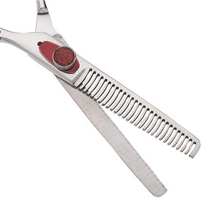 Ciseaux à effiler de haute qualité en acier inoxydable avec manche ergonomique pour salon de coiffure - Product Image 6