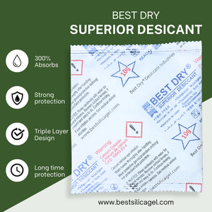 Meilleur déshydratant supérieur 2g, absorbeur d'humidité à 300%, sans DMF, anti-moisissure, conception à triple couche pour l'électronique, les aliments et les placards - Product Image 3