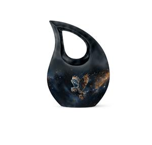 โกศรูปหยดน้ำสำหรับใส่เถ้ากระดูก ลายเต่าในป่า แกะสลักสีเงิน ลดราคาพิเศษ สำหรับตกแต่งในงานศพ - Product Image 4