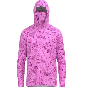Sudadera con Capucha de Pesca para Hombre UPF 50+ con Máscara Facial, Camiseta de Manga Larga Sublimada de Alto Rendimiento, Protección Solar de Secado Rápido, Rash Guard con Capucha - Product Image 5