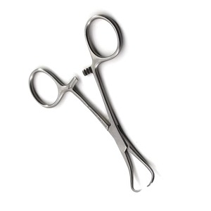 Pinzas para toallas Backhaus manuales de acero inoxidable quirúrgico de precisión, 130 mm, 17-251-130, instrumento con certificación CE, clase ISO13485 - Product Image 4