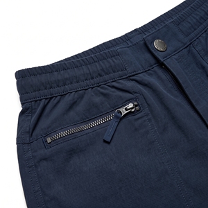 <b>Men's</b> Summer 100% Cotton Breathable Elastic Waist Board <b>Shorts</b> <b>Zip</b> <b>Pocket</b> Secure <b>Pocket</b> Casual OEM ODM Wholesale Factory Custom - Product Image 6