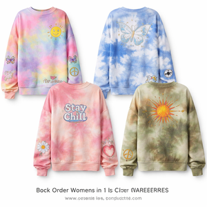 Sudaderas Tie Dye para Mujer al por Mayor - Proveedor OEM Directo de Fábrica para Minoristas - Product Image 2