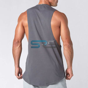 Última Moda en Camisetas de Tirantes Transpirables de Punto para Hombre, Ropa Deportiva Personalizada de Secado Rápido para Gimnasio, Disponible en Línea - Product Image 1