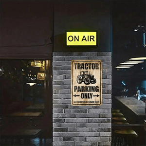 CIFbuy Targa Vintage Rustica in Alluminio 20,3x30,5 cm (8x12 Pollici) Decorazione Creativa per Casa, Bar, Garage, Stile Fattoria - Product Image 1