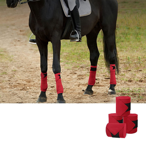 Proveedor Directo de Fábrica, Nuevo Diseño de Botas Elásticas para Cascos de Caballo, Material de Neopreno, Color Sólido, Empaque Personalizado, Marca - Product Image 5