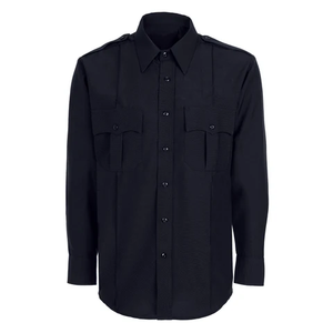 Chemise de travail personnalisée 100% coton légère, réfléchissante, à manches longues, résistante aux flammes, à boutons - Product Image 5