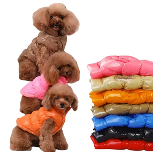 Ropa para Mascotas de Alta Gama, Chalecos sin Mangas Hechos con Tela de Poliéster y Nailon, Chaquetas Acolchadas de Invierno a la Moda, Hechas a Medida - Product Image 1