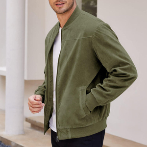 Blouson Bomber Personnalisé ODM avec Logo Privé et Motif, en Polaire Écologique, Imperméable et Respirant, Unisexe, Vente en Gros - Product Image 4