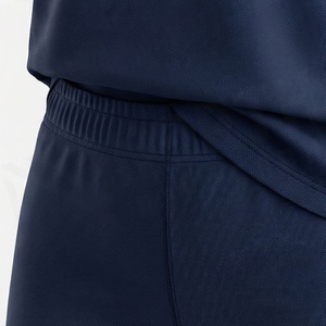 Conjunto de 2 Piezas de Alta Calidad para Mujer, Estilo Formal, Sólido, por Encima de la Rodilla, Camiseta de Manga Corta y Pantalones Cortos - Product Image 5