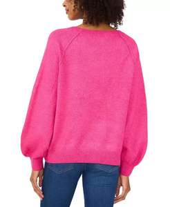 Jersey Mujer Cuello Redondo Raglan Puff-Sleeve | Vince Camuto - Product Image 3
