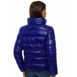 Chaqueta Acolchada de Invierno para Mujer OEM/ODM, Chaqueta Acolchada de Poliéster Grueso de Color Sólido, Transpirable y de la Mejor Calidad - Product Image 6