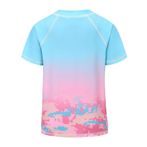 <b>Swim</b> Tee Short Sleeve Running <b>Shirt</b> Swimwear <b>Swim</b> Hiking Workout <b>Shirts</b> Factory Customs Logo Design - Product Image 4