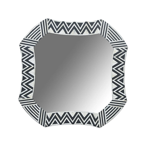 Espejo de Pared Moderno Personalizado con Incrustaciones de Hueso para Bodas, Decoración Ecológica para Baño y Hogar, Fabricante Directo, Instalación FAIZA CRAFT - Product Image 6