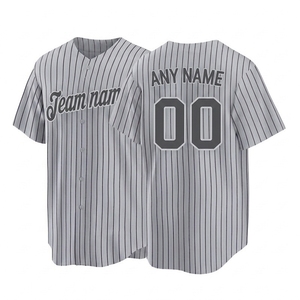 Custom High Quality Fashion <b>Baseball</b> Jersey T-Shirt for Men Printing Uniform Sports Button <b>Baseball</b> Shirts <b>Baseball</b> T-shirt - Product Image 1