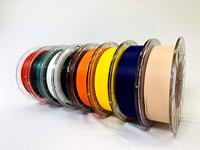 Échantillon GRATUIT - Filament d'impression 3D super flexible HOTTY POLYMER HPF-BK500 PLA+TPE Noir Blanc 1,75 mm FDM Certifié ISO