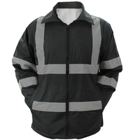Veste d'hiver Softshell de sécurité en toile, réfléchissante, pour le travail en usine et la construction, pour homme, à capuche, taille standard, avec fermeture frontale