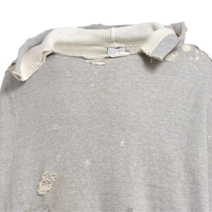 Custom Distressed <b>Vintage</b> Hoodie Casual <b>Oversized</b> Cotton <b>Sweatshirt</b> with Retro Streetwear Design Washed Color Effect - Product Image 5