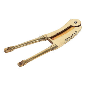 Coupe-noix Sarota en laiton, outil traditionnel indien pour couper les noix de betel, casse-noix en laiton robuste et trancheuse de noix d'aréca pour la maison - Product Image 4