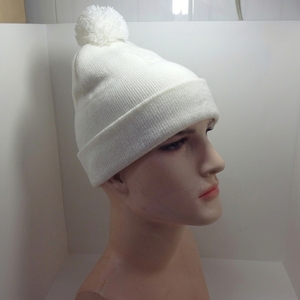 Gorro de Punto Personalizado 100% Algodón con Pompones, Unisex, Logotipo Bordado, Ajustable, para Viajes, OEM, ODM, Marca Privada, Venta al Por Mayor - Product Image 5