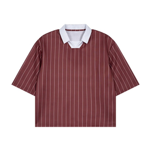 High Performance 100% <b>Polyester</b> Football Jersey with V-Neck Collar Breathable Quick Dry Custom Team Name OEM Service - Product Image 6