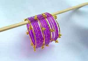 Best Edition Women Velvety <b>Bangles</b> Kashmiri Chudiyan <b>Sets</b> for Brides Wholesale Casual Traditional Jewelry <b>bangles</b> - Product Image 4