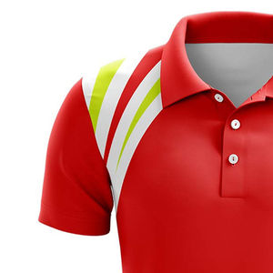 Polo personnalisé OEM ODM à sublimation, séchage rapide, respirant, performance, uniforme de golf et de sport pour hommes - Product Image 4