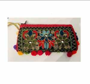 Pochette en résine de luxe, design artisanal, sacs de créateur royaux, pochette de luxe indienne faite à la main en résine - Product Image 1