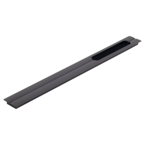 Poignée de porte minimaliste moderne en aluminium, profilé de bordure monté en surface, pour porte à panneau plat, quincaillerie de mobilier pour la maison et la chambre - Product Image 4